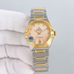 Omega 5th Constellation 29mm 8700 Movement 316L Steel Two-tone Bracelet Watch